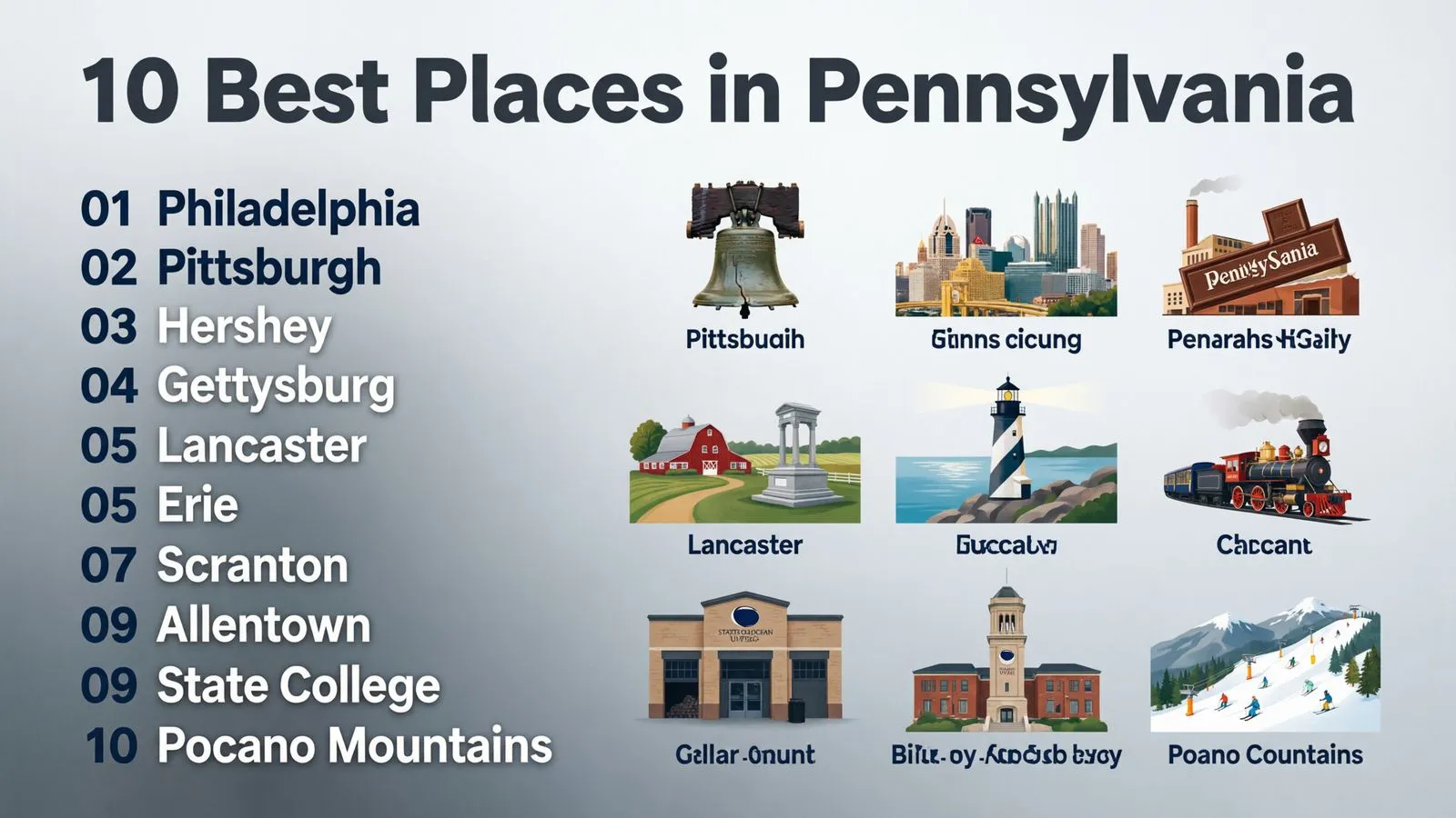 10 Best Places to Visit in Pennsylvania: Must-See Destinations